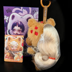 SKULLPANDA × My Little Pony Series Applejack, păpușă-pandantiv din pluș, de la POP MART