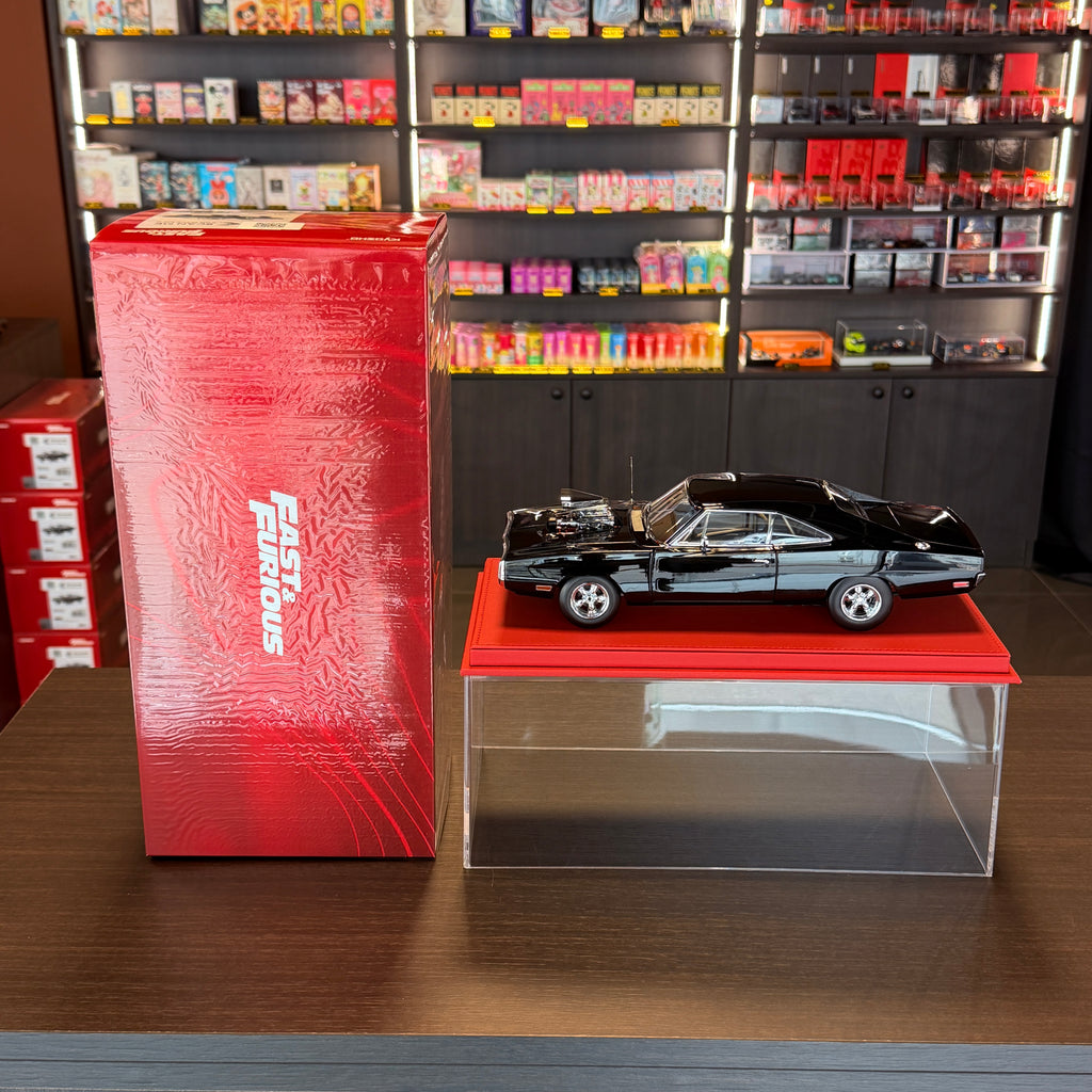 Dodge Charger R/T Fast & Furious z roku 1970, černý, 1:18 od Kyosho