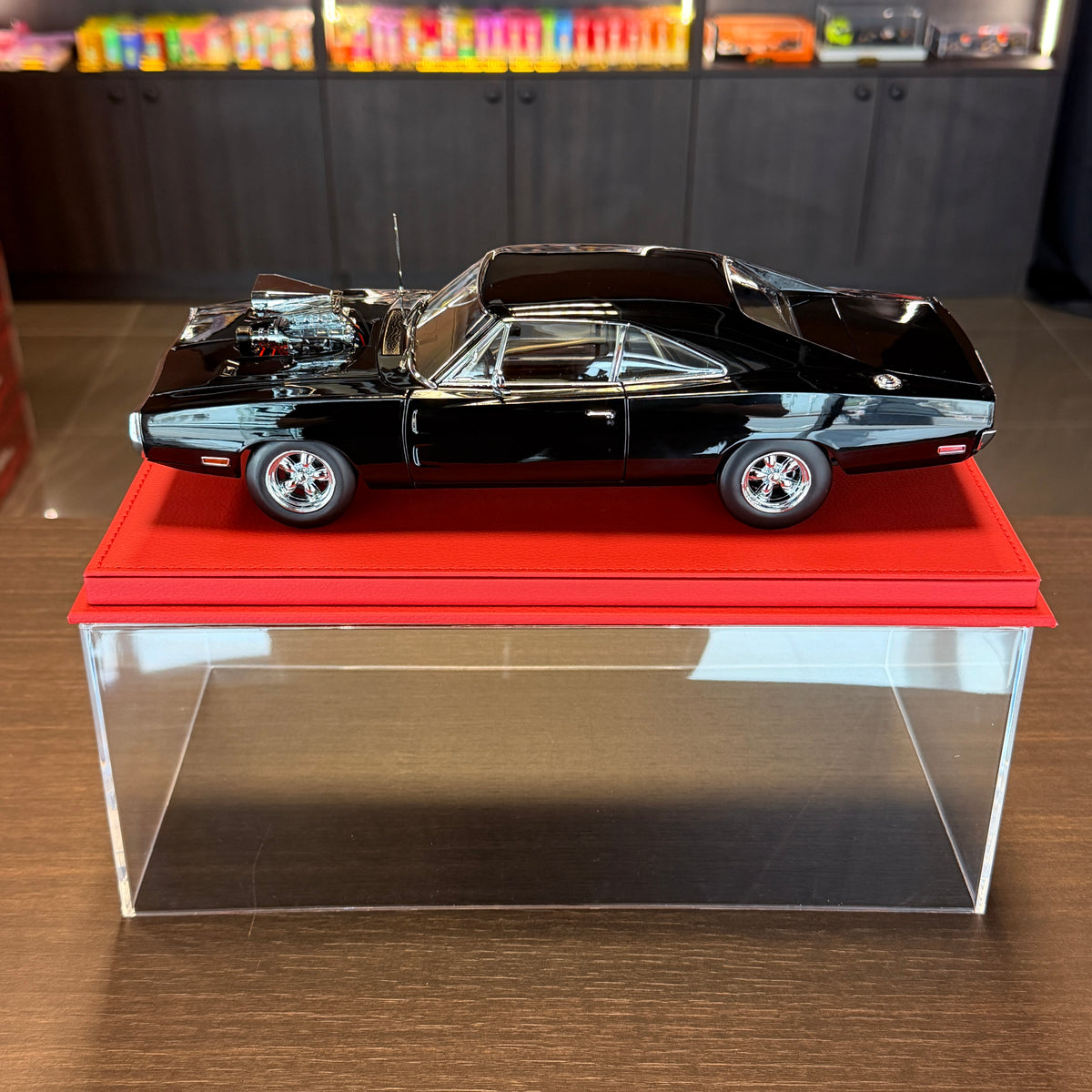 Dodge Charger R/T Fast & Furious z roku 1970, černý, 1:18 od Kyosho