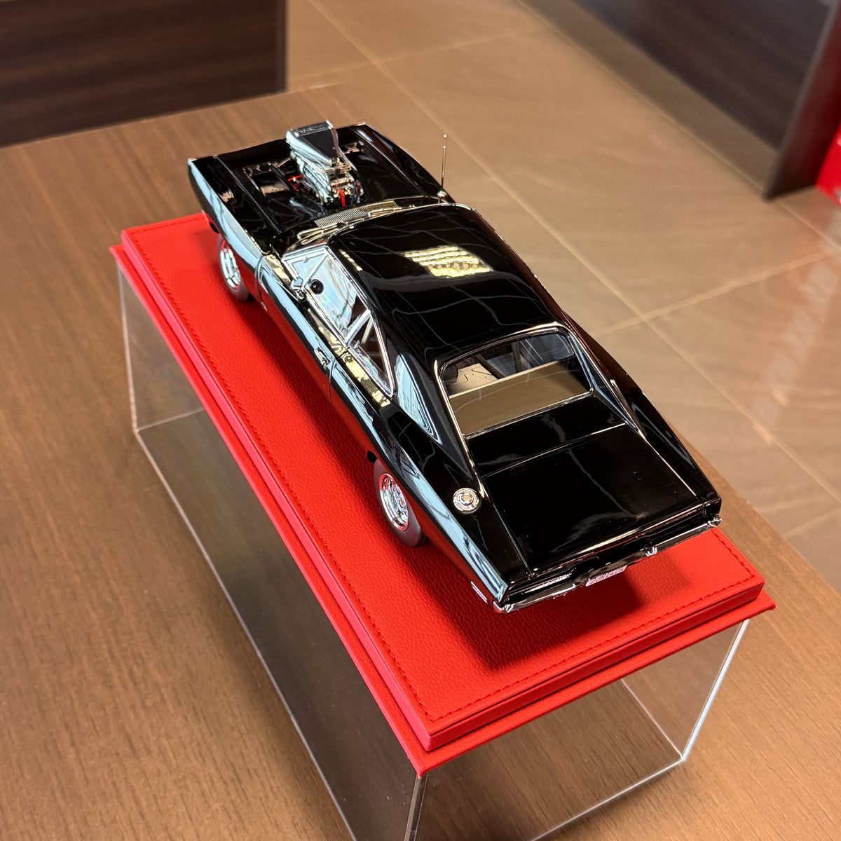 Dodge Charger R/T Fast & Furious z roku 1970, černý, 1:18 od Kyosho