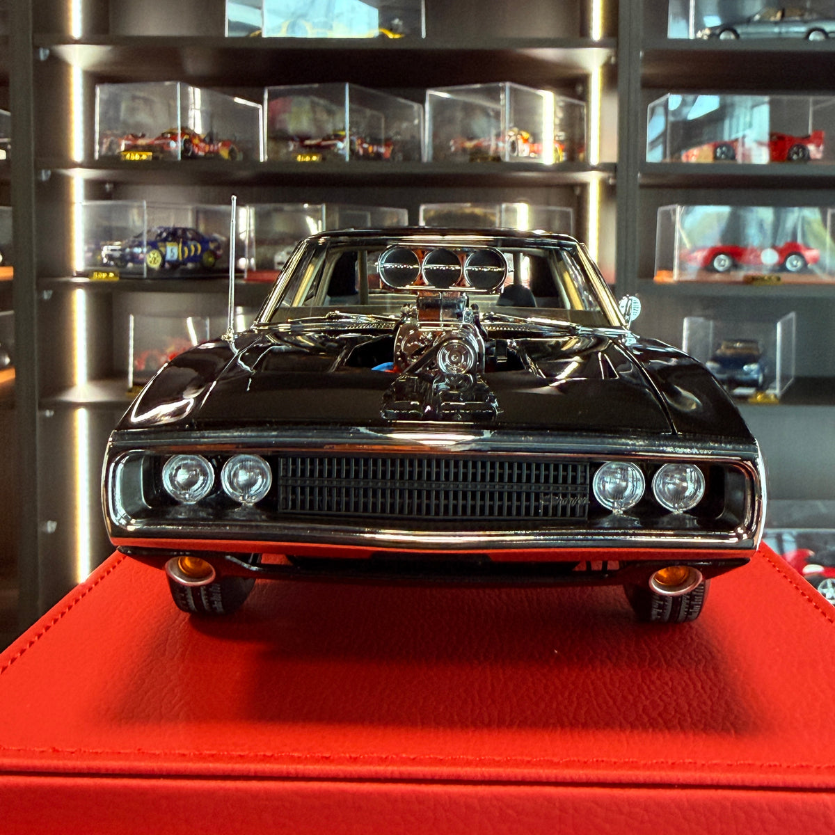 Dodge Charger R/T Fast & Furious z roku 1970, černý, 1:18 od Kyosho