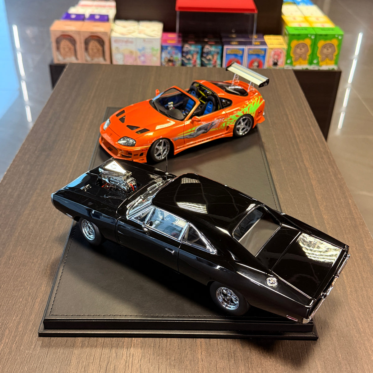 Sada Fast & Furious Toyota Supra + Dodge Charger 1:18 od Kyosho