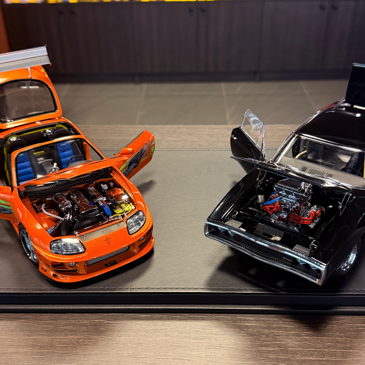 Sada Fast & Furious Toyota Supra + Dodge Charger 1:18 od Kyosho