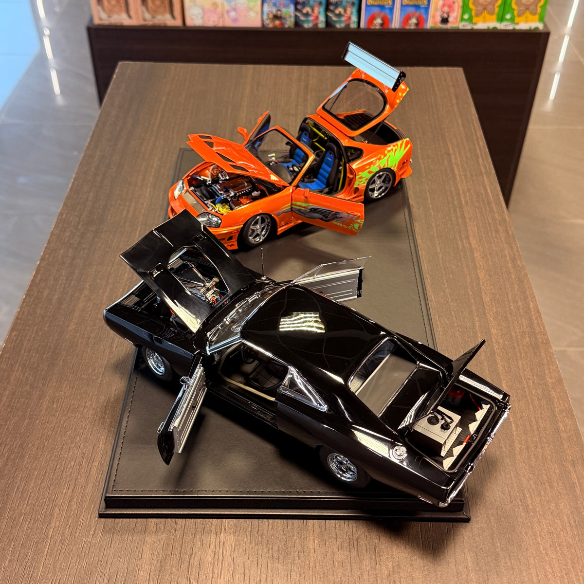 Sada Fast & Furious Toyota Supra + Dodge Charger 1:18 od Kyosho