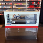 Mercedes-Benz C124 AMG "Stance" antracitgrå 2022 – 1:18 fra OttOmobile