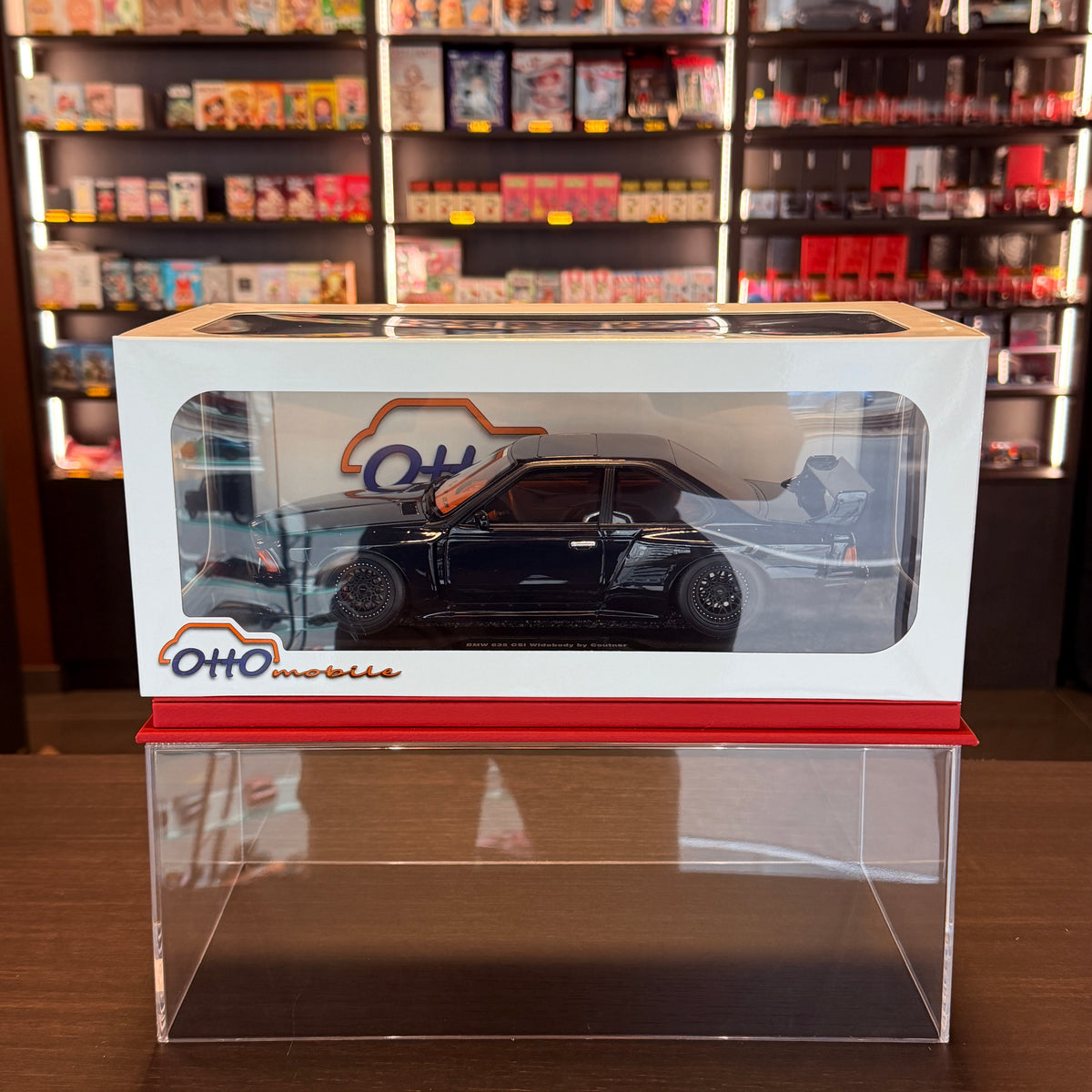 BMW 635 CSi (E24) Widebody by Coutner Deep Blue Metallic 2021 – 1:18 by OttOmobile
