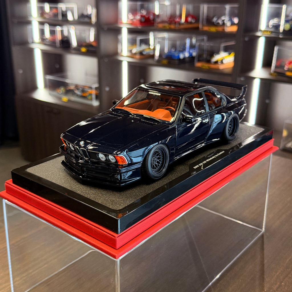 BMW 635 CSi (E24) Widebody by Coutner Deep Blue Metallic 2021 – 1:18 by OttOmobile