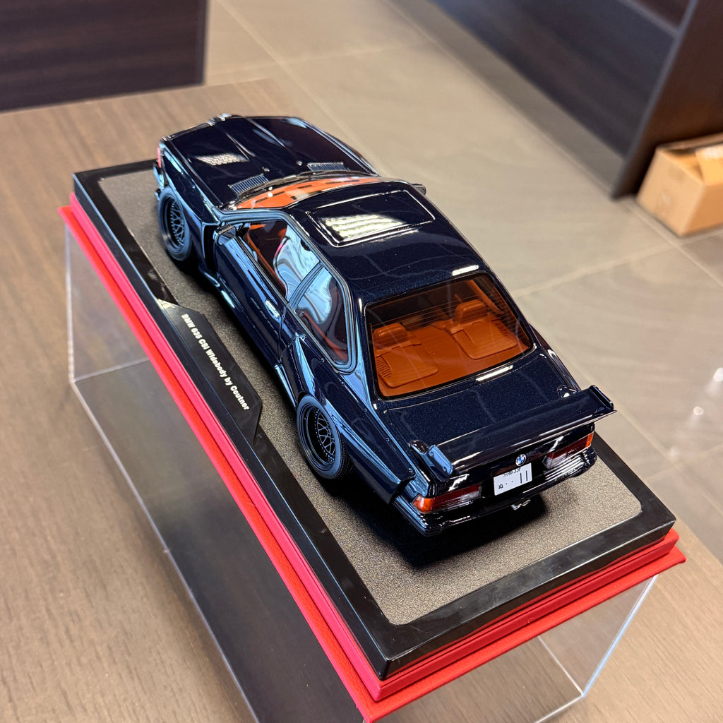 BMW 635 CSi (E24) Widebody by Coutner Deep Blue Metallic 2021 – 1:18 by OttOmobile