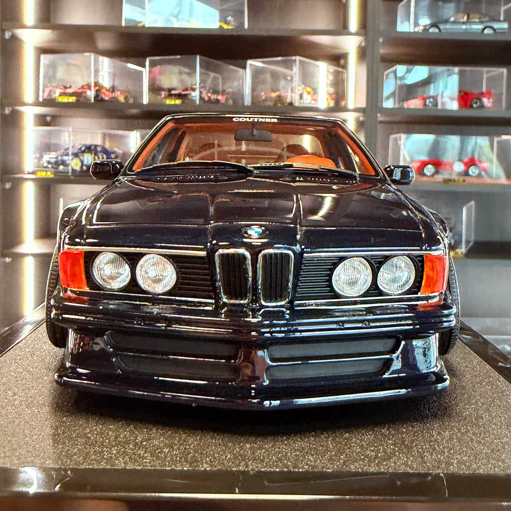 BMW 635 CSi (E24) Widebody by Coutner Deep Blue Metallic 2021 – 1:18 by OttOmobile