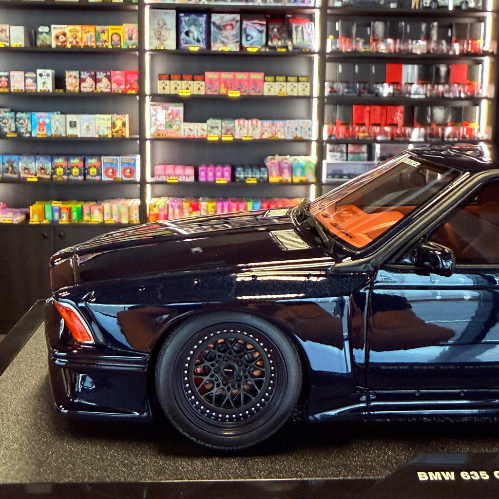 BMW 635 CSi (E24) Widebody by Coutner Deep Blue Metallic 2021 – 1:18 by OttOmobile
