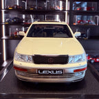 Lexus LS 400 1992 Diamantově bílá perleťová 051 – 1:18 od OttOmobile