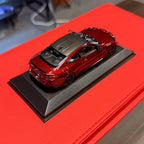 BMW M4 Competition G82 2020 raudonos metaliko spalvos 1:43, Minichamps
