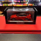 BMW M3 Competition G80 2020 raudona metalinė spalva 1:43, Minichamps
