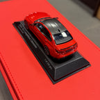BMW M3 Competition G80 2020 raudona metalinė spalva 1:43, Minichamps