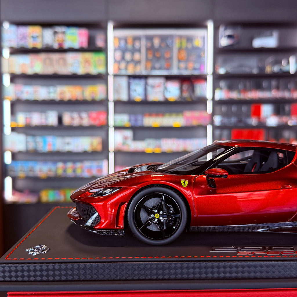 Ferrari 296 Speciale 2025 Rosso Magma 1:18 – BBR Edizione limitata a 96 pezzi