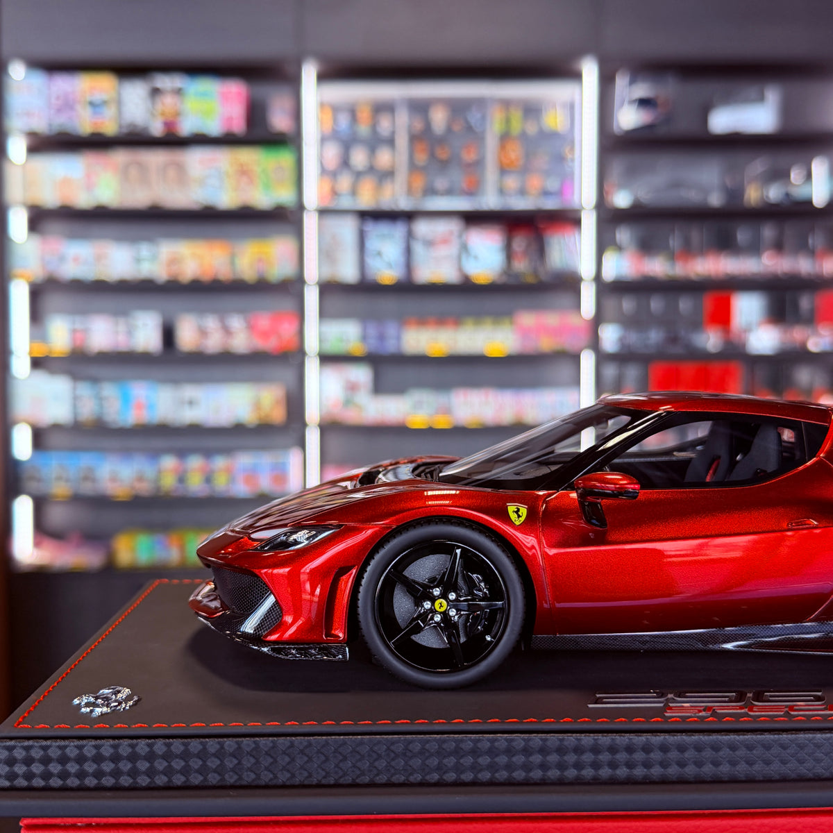 Ferrari 296 Speciale 2025 Rosso Magma 1:18 – BBR Edizione limitata a 96 pezzi