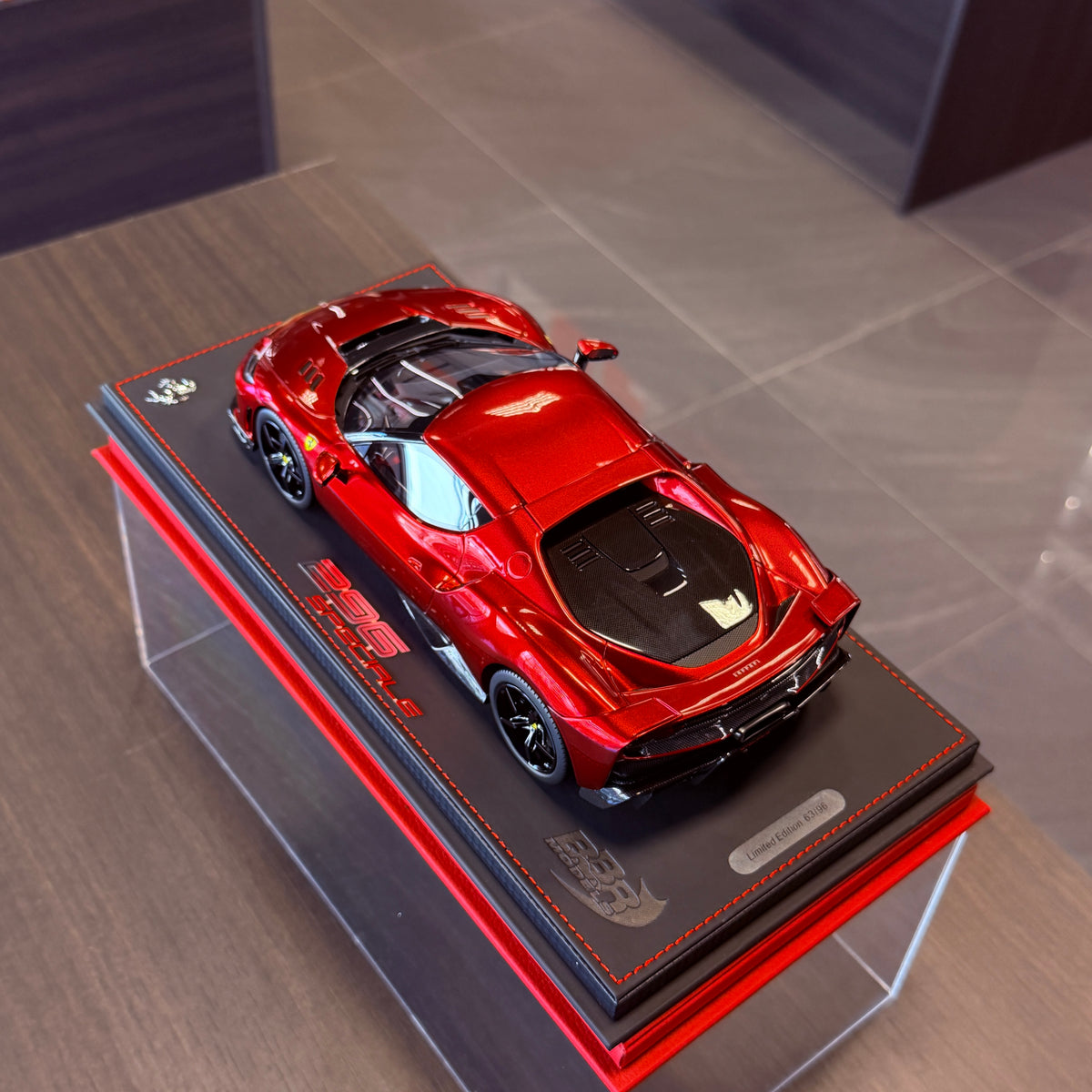 Ferrari 296 Speciale 2025 Rosso Magma 1:18 – BBR Edizione limitata a 96 pezzi