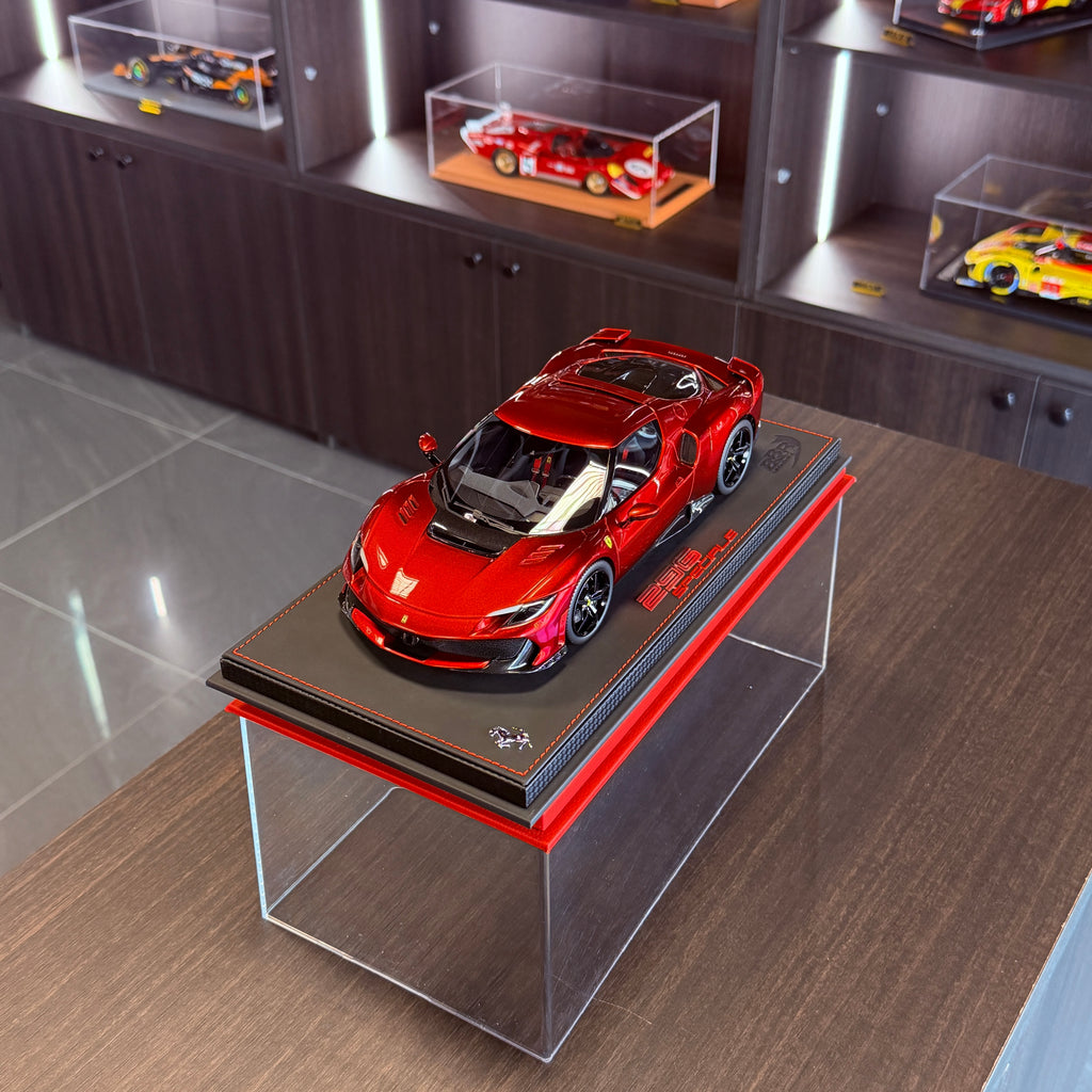 Ferrari 296 Speciale 2025 Rosso Magma 1:18 – BBR Edizione limitata a 96 pezzi