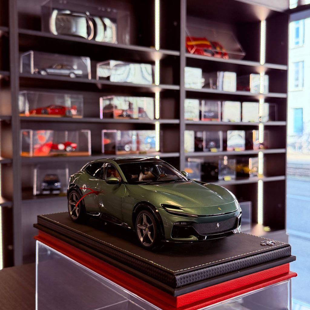 Ferrari Purosangue Verde Dora 1:18 – BBR Luxury Pack Limited 40