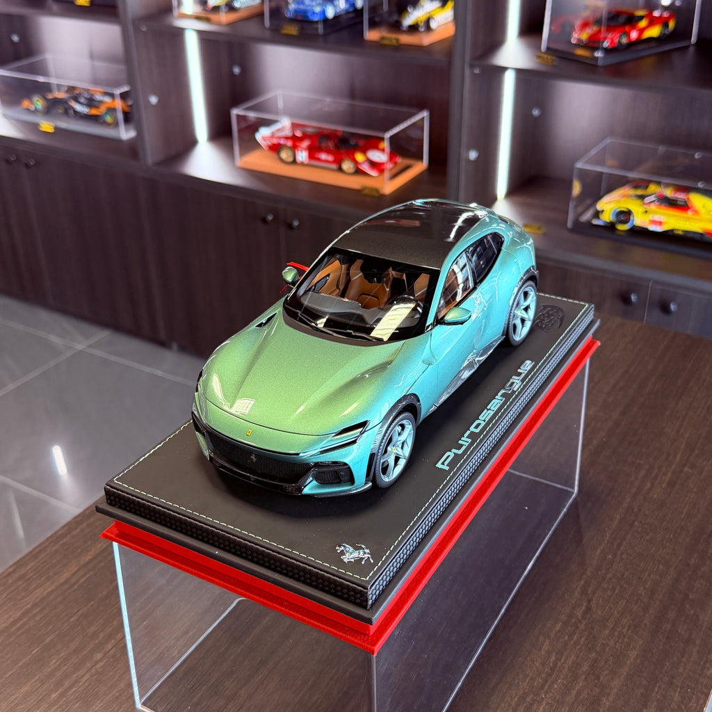 Ferrari Purosangue Verde Dora 1:18 – BBR Luxury Pack Limited 40