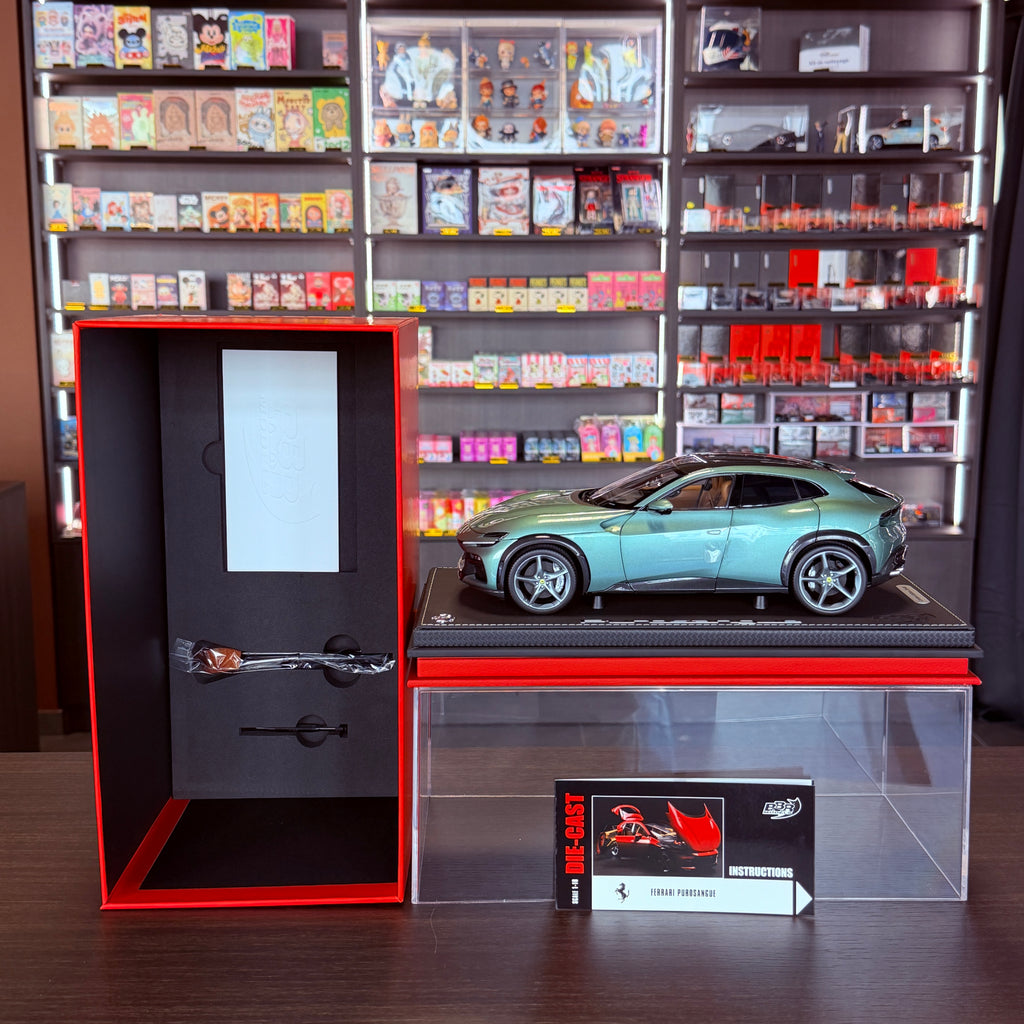 Ferrari Purosangue Verde Dora 1:18 – BBR Luxury Pack Limited 40