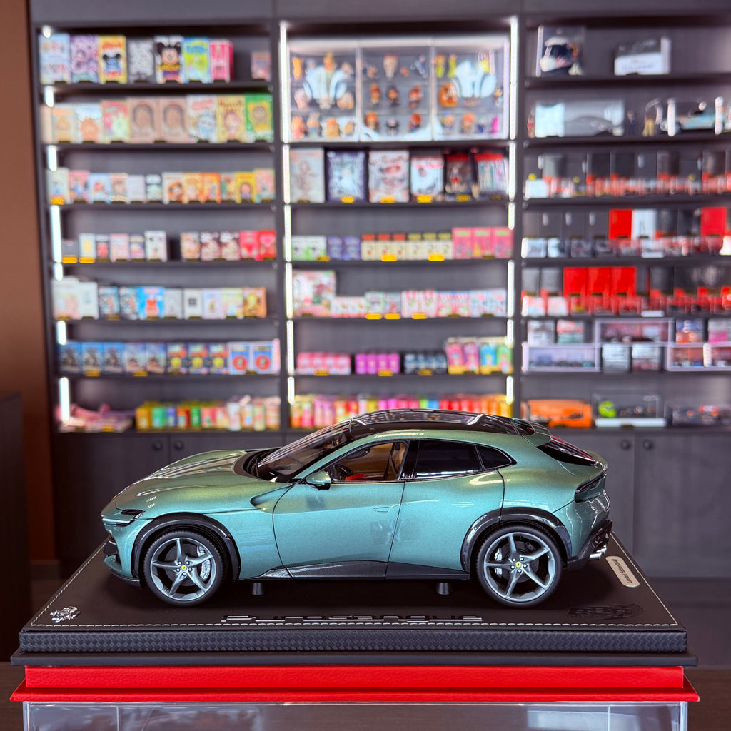 Ferrari Purosangue Verde Dora 1:18 – BBR Luxury Pack Limited 40
