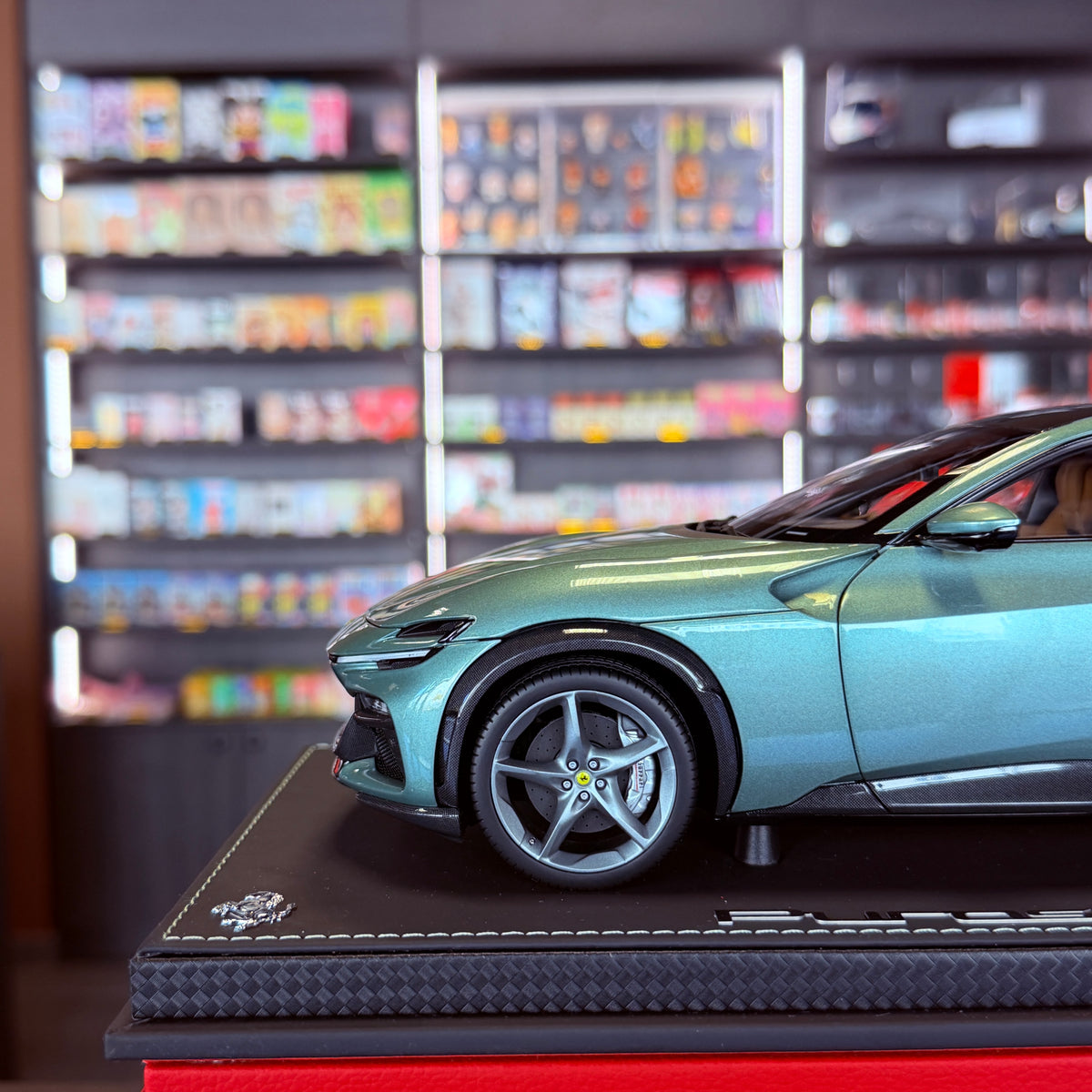 Ferrari Purosangue Verde Dora 1:18 – BBR Luxury Pack Limited 40