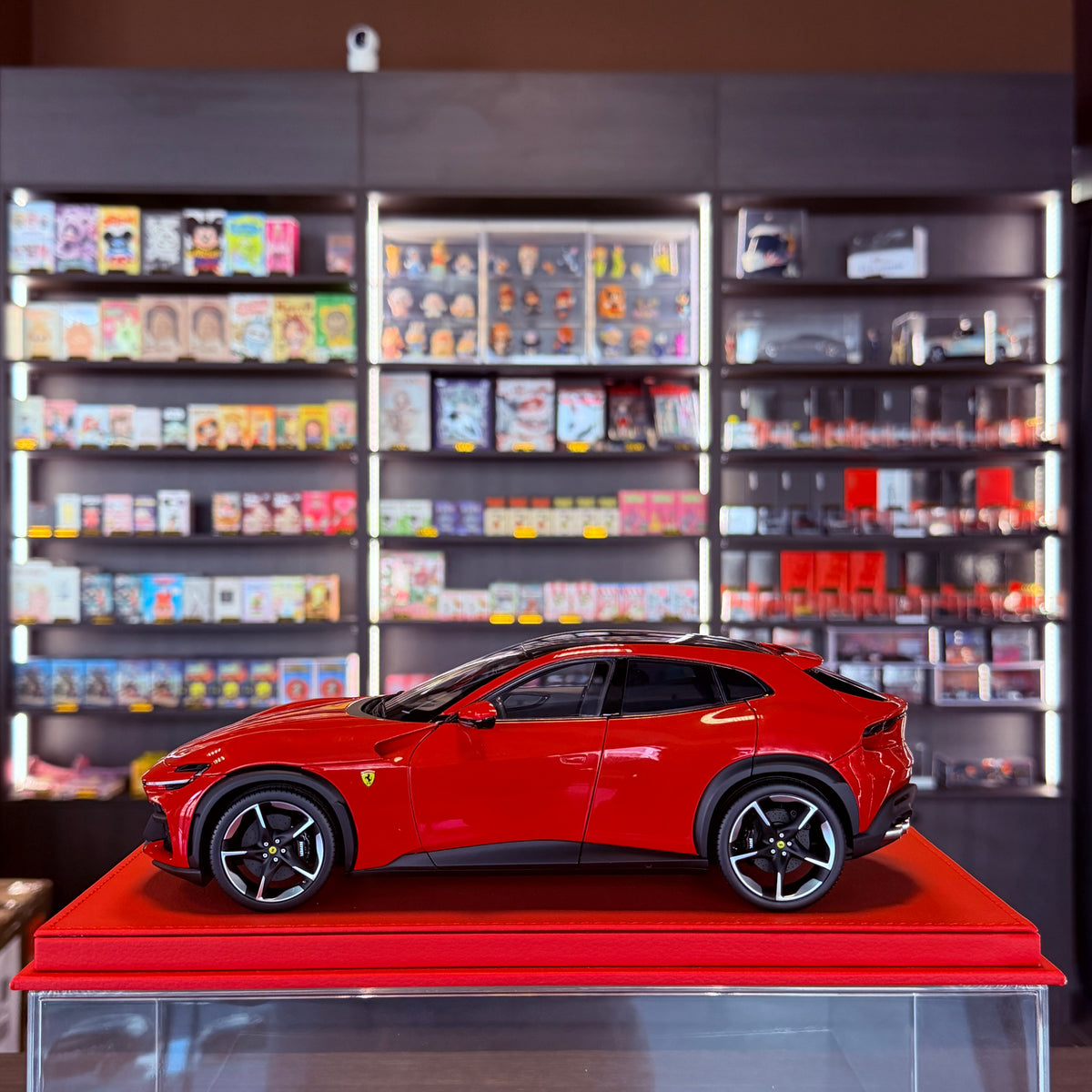Ferrari Purosangue Rosso Corsa 1:18 – BBR Full Opening Diecast