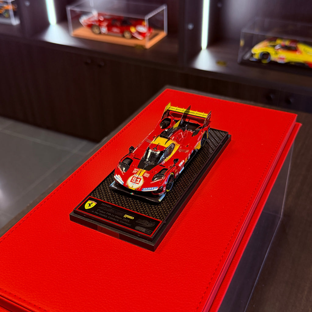 Ferrari 499P nr. 51, 3. plads Le Mans 2024 1:43 – BBR, begrænset til 151 stk.