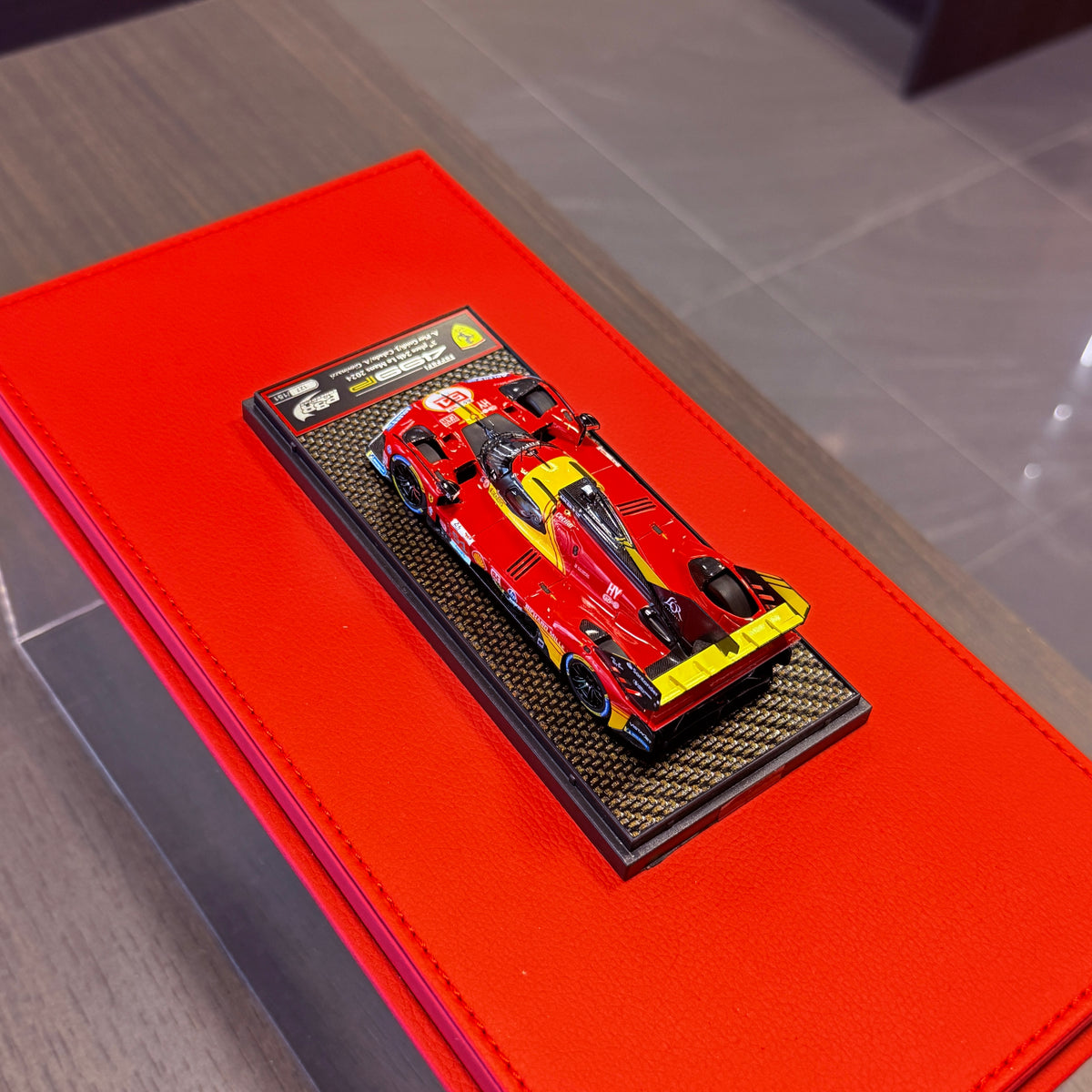 Ferrari 499P nr. 51, 3. plads Le Mans 2024 1:43 – BBR, begrænset til 151 stk.