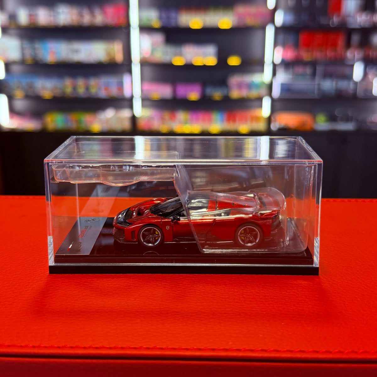 Ferrari F80 Rosso Supercar 2024 1:64 – BBR Models x Almost Real