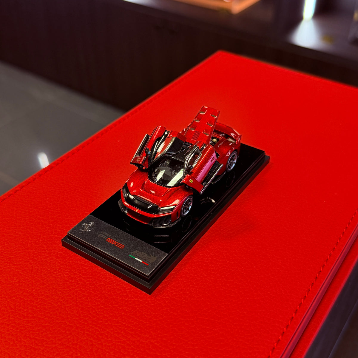 Ferrari F80 Rosso Supercar 2024 1:64 – BBR Models x Almost Real