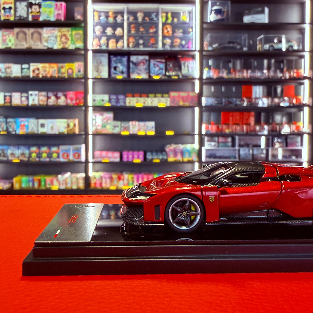 Ferrari F80 Rosso Supercar 2024 1:64 – BBR Models x Almost Real