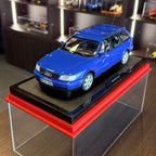 Audi S6 Plus (C4) Avant 1995 perleťově modrá Nogaro – 1:18 OttOmobile