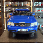 Audi S6 Plus (C4) Avant 1995 perleťově modrá Nogaro – 1:18 OttOmobile
