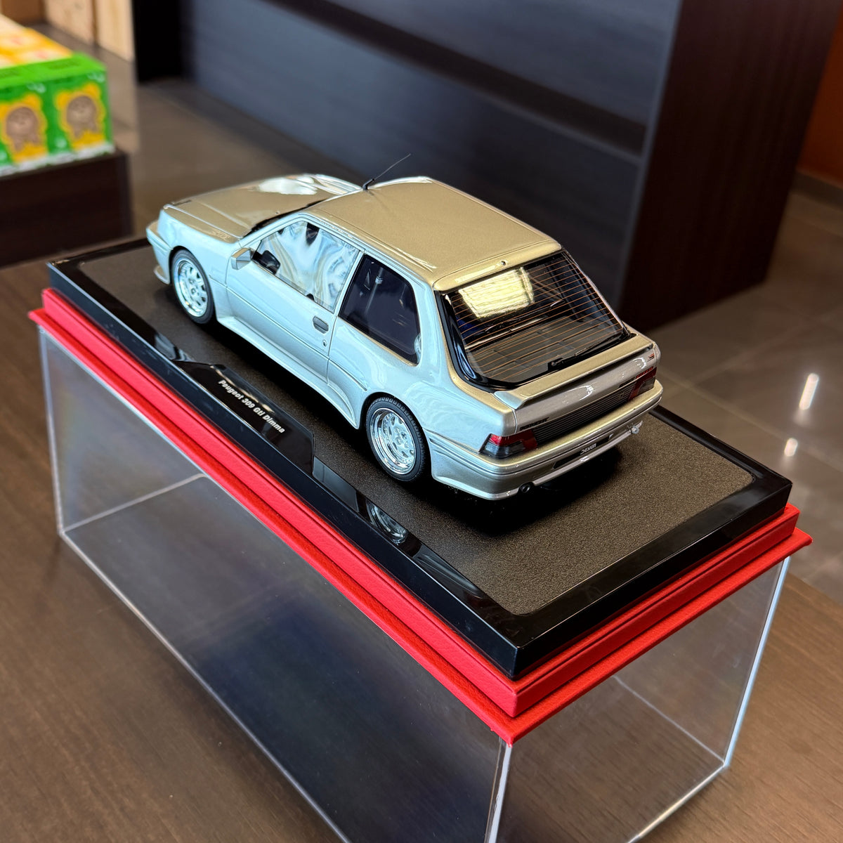 Peugeot 309 GTI 16 Dimma Kompressor 1995 Γκρι Μεταλλικό – 1:18 OttOmobile