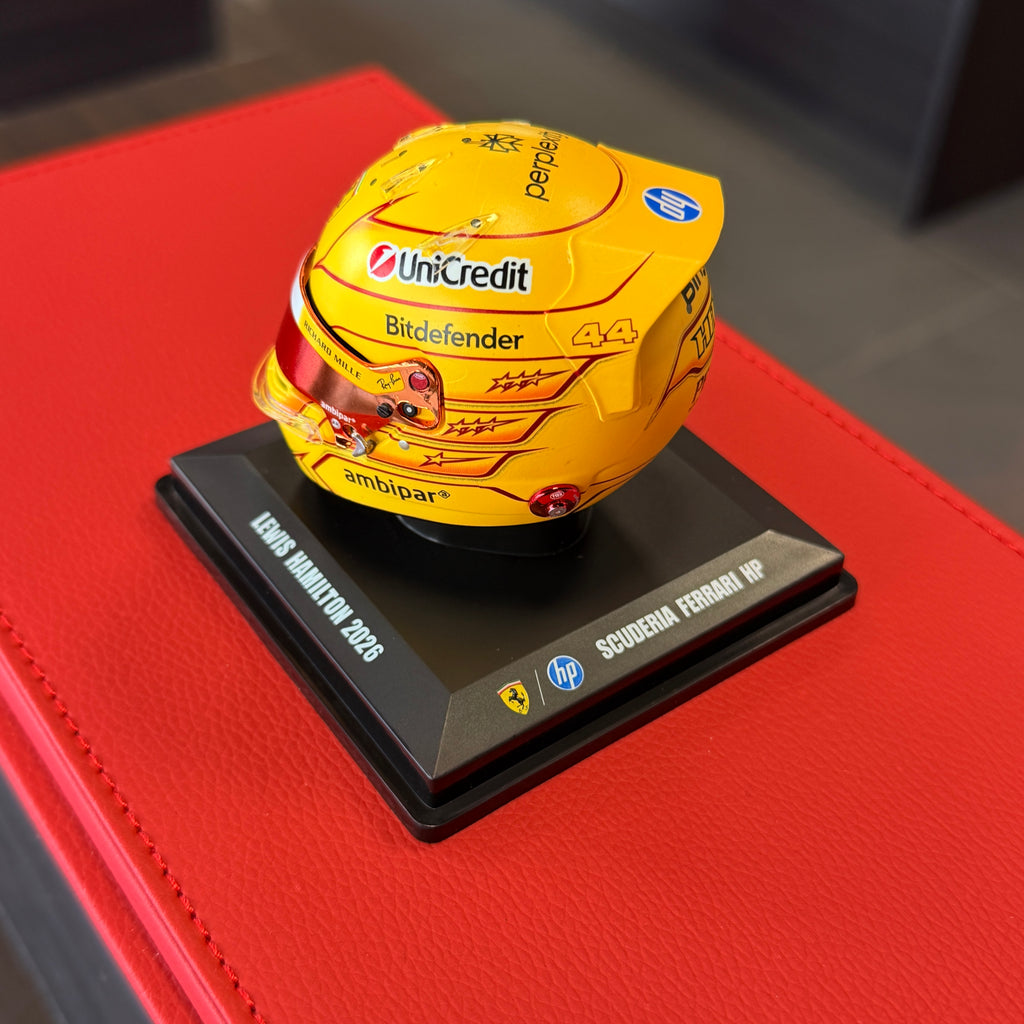 Lewis Hamilton Scuderia Ferrari HP 2026 Season Helmet – 1:5 Looksmart