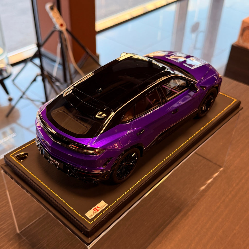 Lamborghini Urus SE Tettonero Viola Pasifae 1:18 by MR Collection