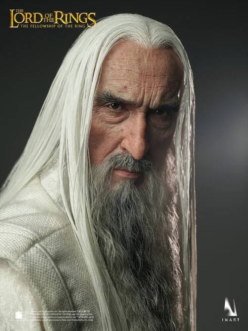 INART Collectibles - The Lord of the Rings: The Fellowship of the Ring - Saruman - 1:6 Collectible Figure