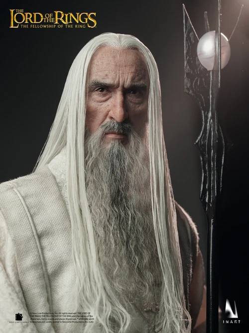 INART Collectibles - The Lord of the Rings: The Fellowship of the Ring - Saruman - 1:6 Collectible Figure