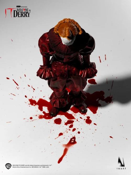 INART Collectibles - IT: Welcome to Derry Season 1 - Pennywise (Bloody Version) - 1:6 Collectible Figure