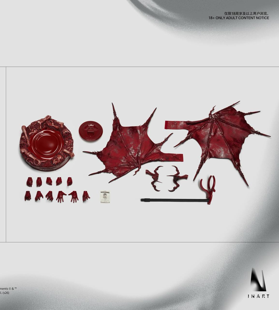 INART Collectibles - IT: Welcome to Derry Season 1 - Pennywise (Bloody Version) - 1:6 Collectible Figure