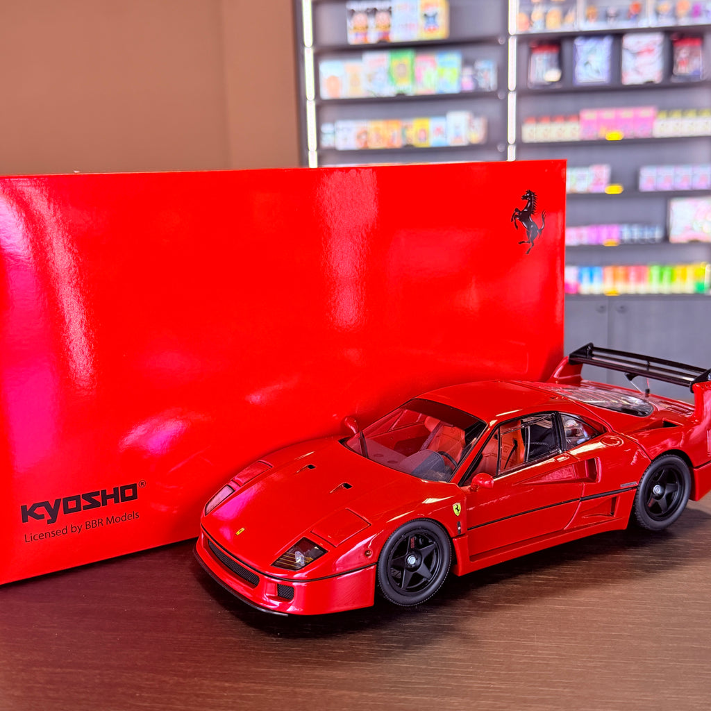 Ferrari F40 – Negro Escala 1:18 de KYOSHO