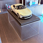 Ferrari Amalfi Grigio Abu Dhabi 1:18 Scale with Display Case by BBR Models (Limited 12 pcs.)
