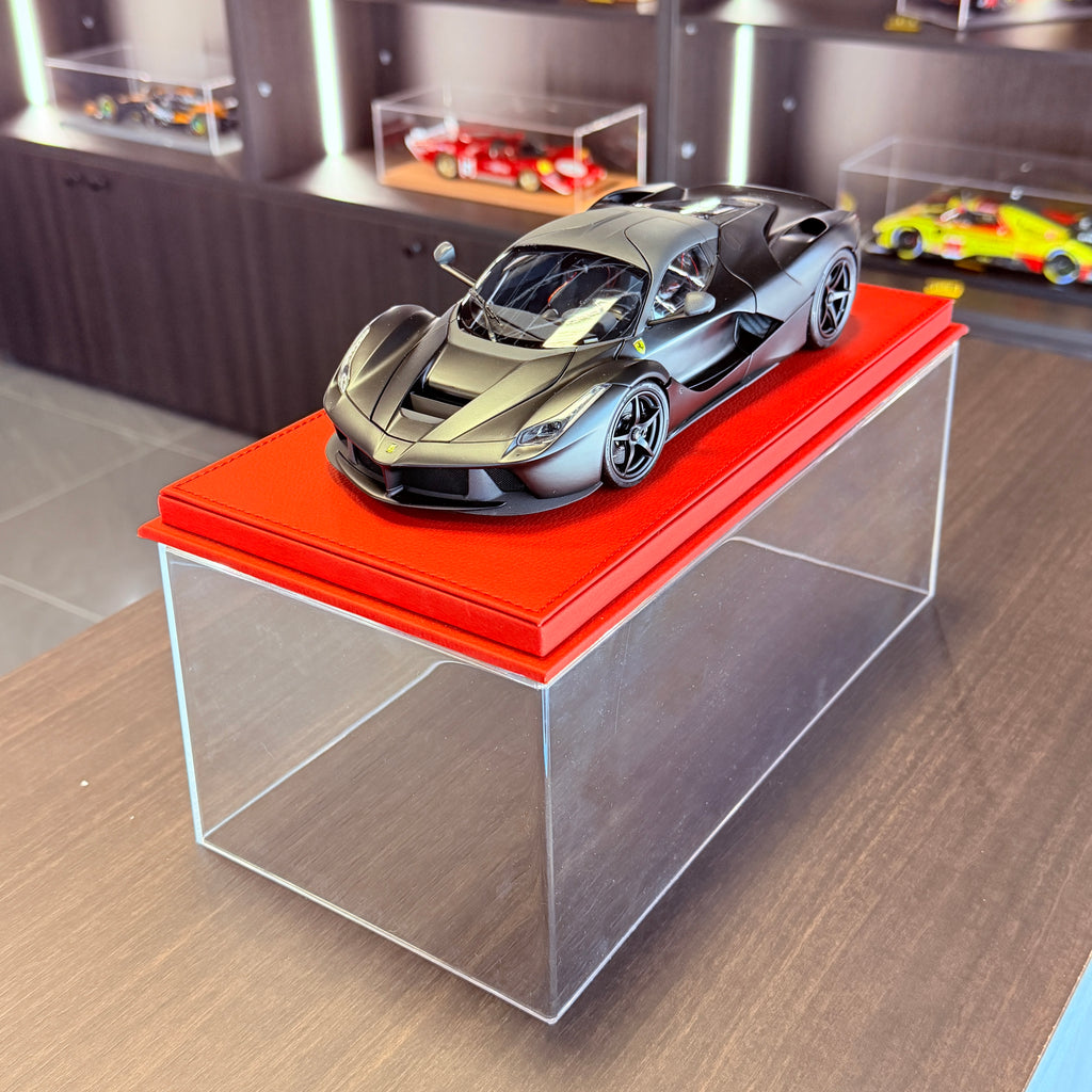 Ferrari LaFerrari Matt Black Poliform Pack Limited Edition 1:18 Scale by BBR Models