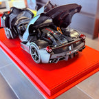 Ferrari LaFerrari Matt Black Poliform Pack Limited Edition 1:18 Scale by BBR Models