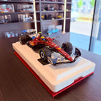 Ferrari SF-25 Miami Grand Prix 2025 Lewis Hamilton #44 1:18 Scale with Display Case by BBR Models