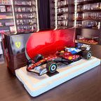 Ferrari SF-25 Miami Grand Prix 2025 Lewis Hamilton #44 1:18 Scale with Display Case by BBR Models