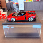 Ferrari 849 Testarossa Rosso Fiammante Press Version Limited Edition 1:18 Scale with Display Case by BBR Models