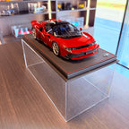 Ferrari 849 Testarossa Rosso Fiammante Press Version Limited Edition 1:18 Scale with Display Case by BBR Models